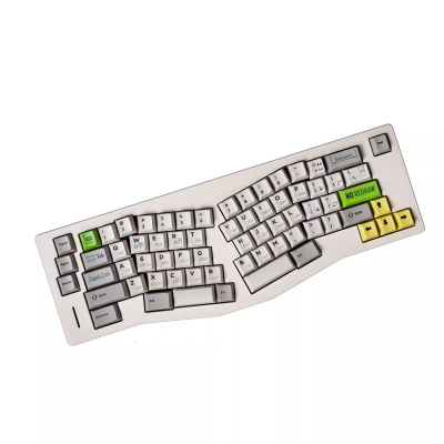 CAD No Redraw 104+65 Full PBT Dye Sublimation Keycaps Set Side Legends for Cherry MX Mechanical Gaming Keyboard